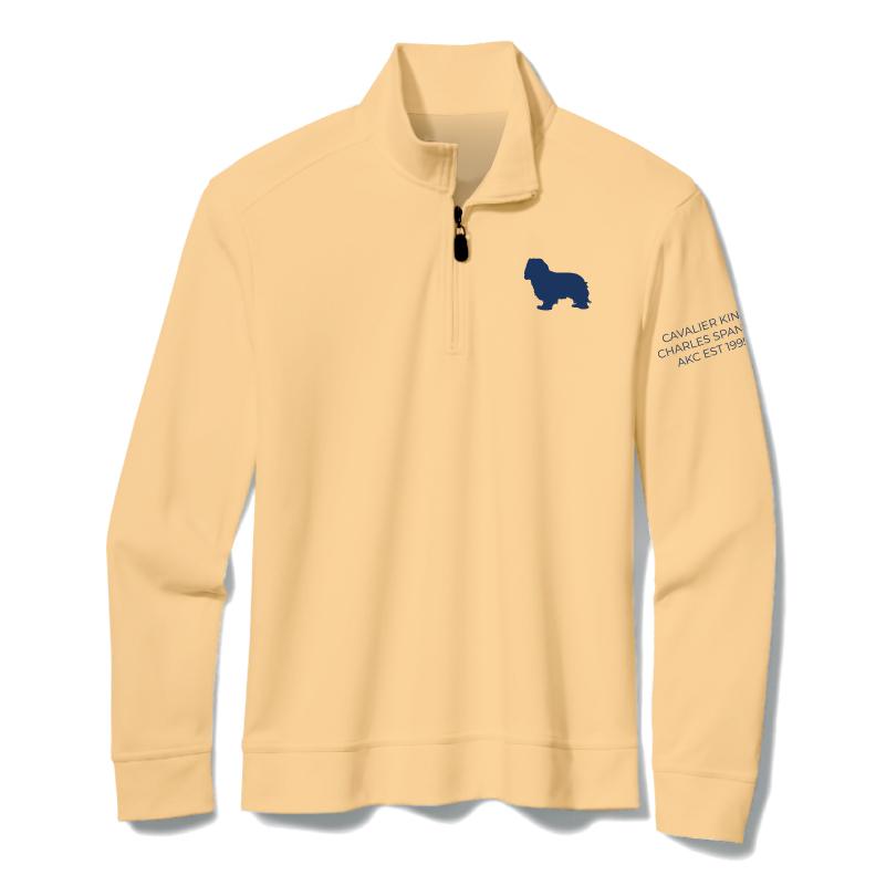 Cavalier King Charles Spaniel Embroidered AKC Quarter Zip
