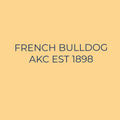 French Bulldog Embroidered AKC Quarter Zip