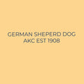 German Shepherd Dog Embroidered AKC Quarter Zip
