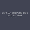German Shepherd Dog Embroidered AKC Quarter Zip