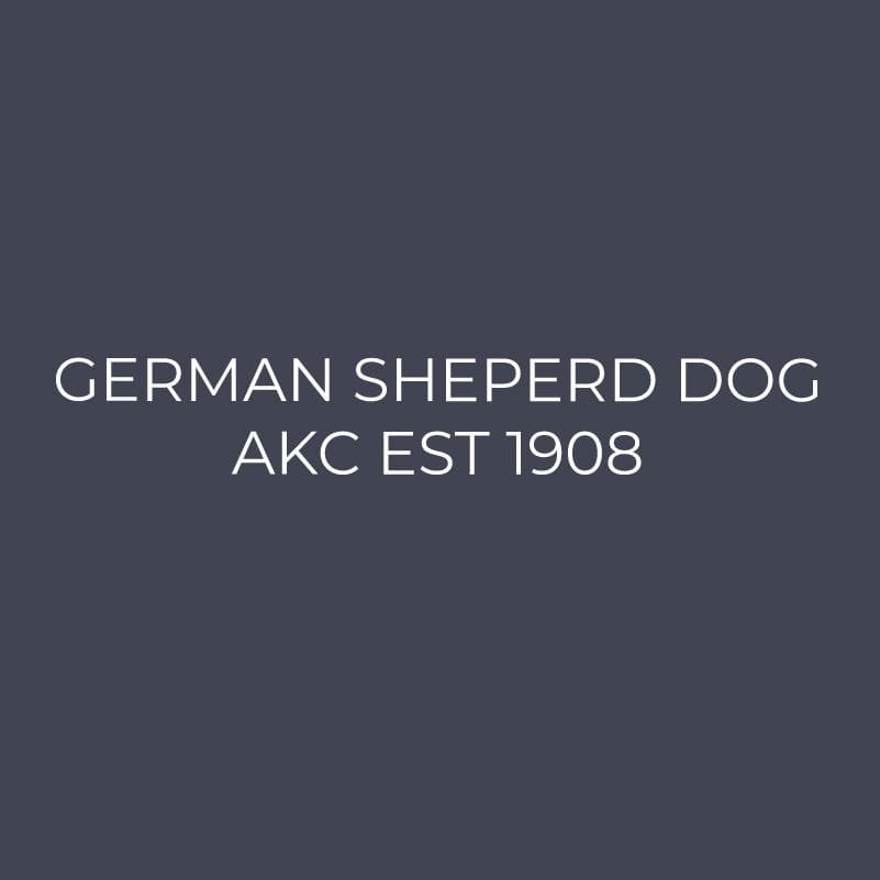 German Shepherd Dog Embroidered AKC Quarter Zip