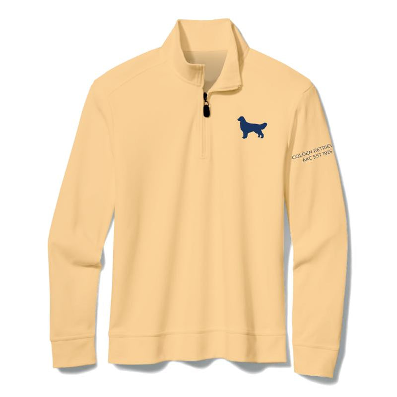 Golden Retriever Embroidered AKC Quarter Zip
