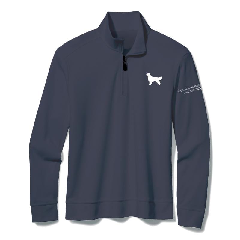 Golden Retriever Embroidered AKC Quarter Zip