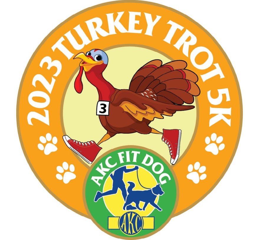 Fit Dog 2023 Turkey Trot Medallion