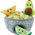 Frisco Guacamole Hide & Seek Puzzle Plush Squeaky Dog Toy, Small