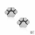 Mini Paw - Paw Print Post Earrings