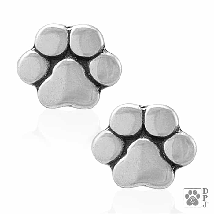 Basic Paw - Paw Print Post Earrings