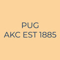 Pug Embroidered AKC Quarter Zip