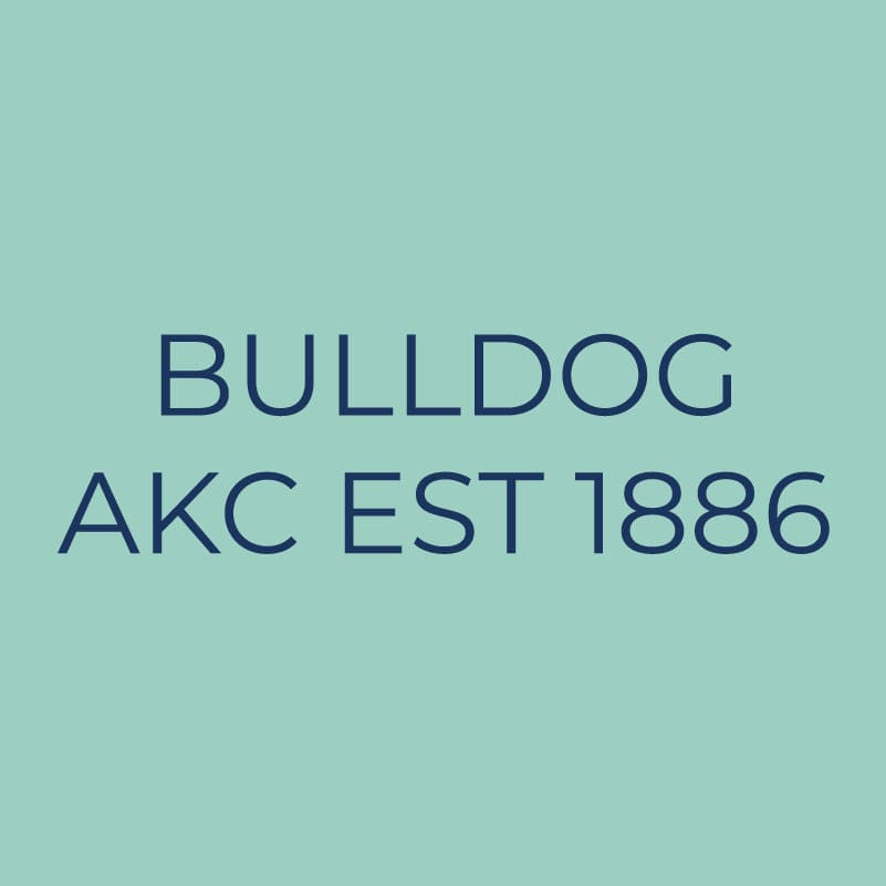 Bulldog  Embroidered AKC Quarter Zip