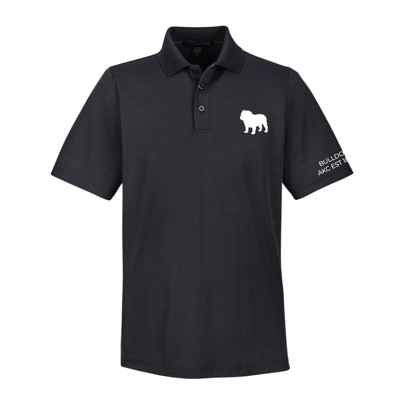 Bulldog Embroidered AKC Men's Polo