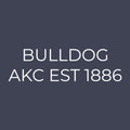 Bulldog  Embroidered AKC Quarter Zip