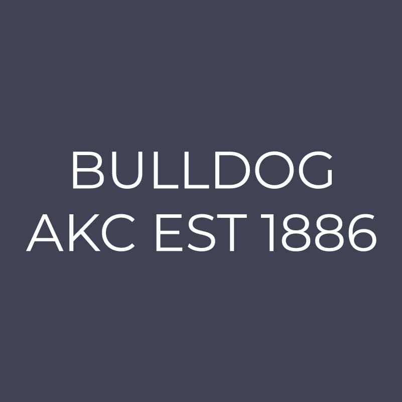 Bulldog  Embroidered AKC Quarter Zip