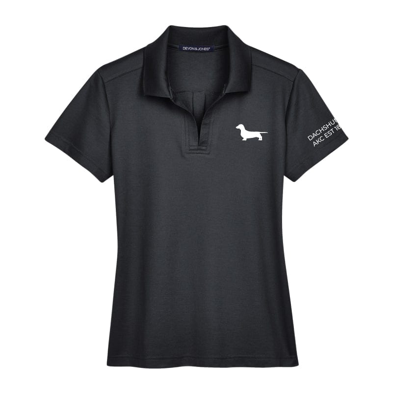 Dachshund Embroidered AKC Women's Polo