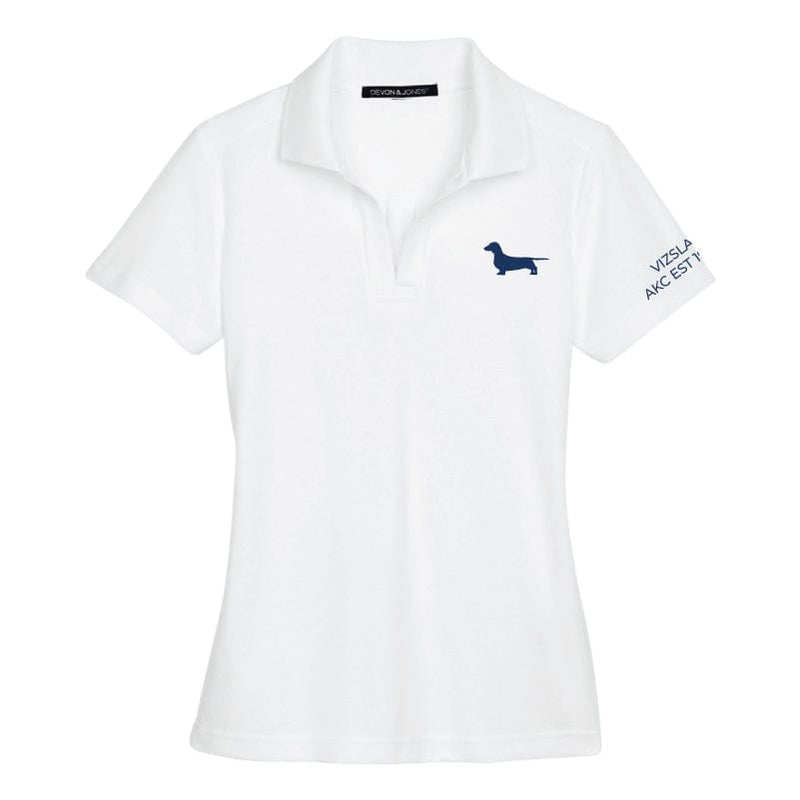 Dachshund Embroidered AKC Women's Polo