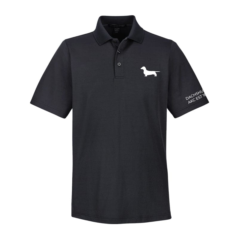 Dachshund Embroidered AKC Men's Polo