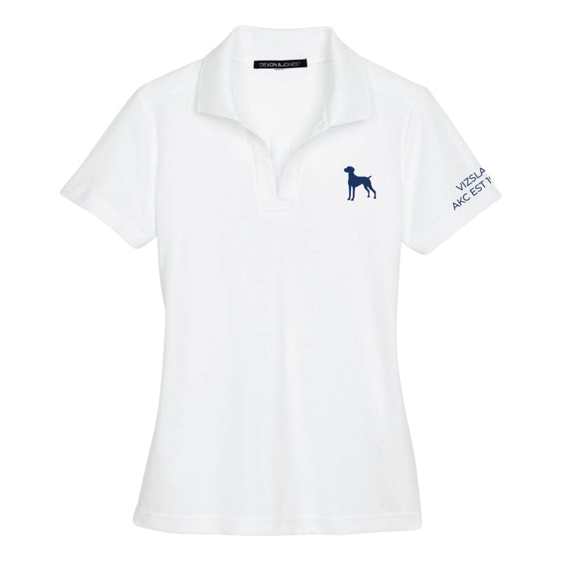 Vizsla Embroidered AKC Women's Polo