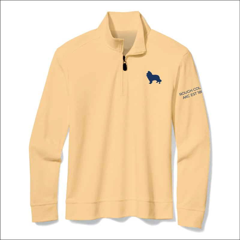 Rough Collie Embroidered AKC Quarter Zip