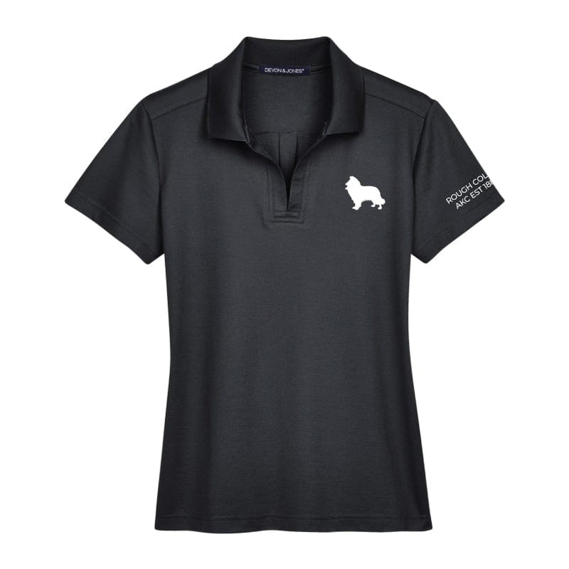 Rough Collie Embroidered AKC Women's Polo