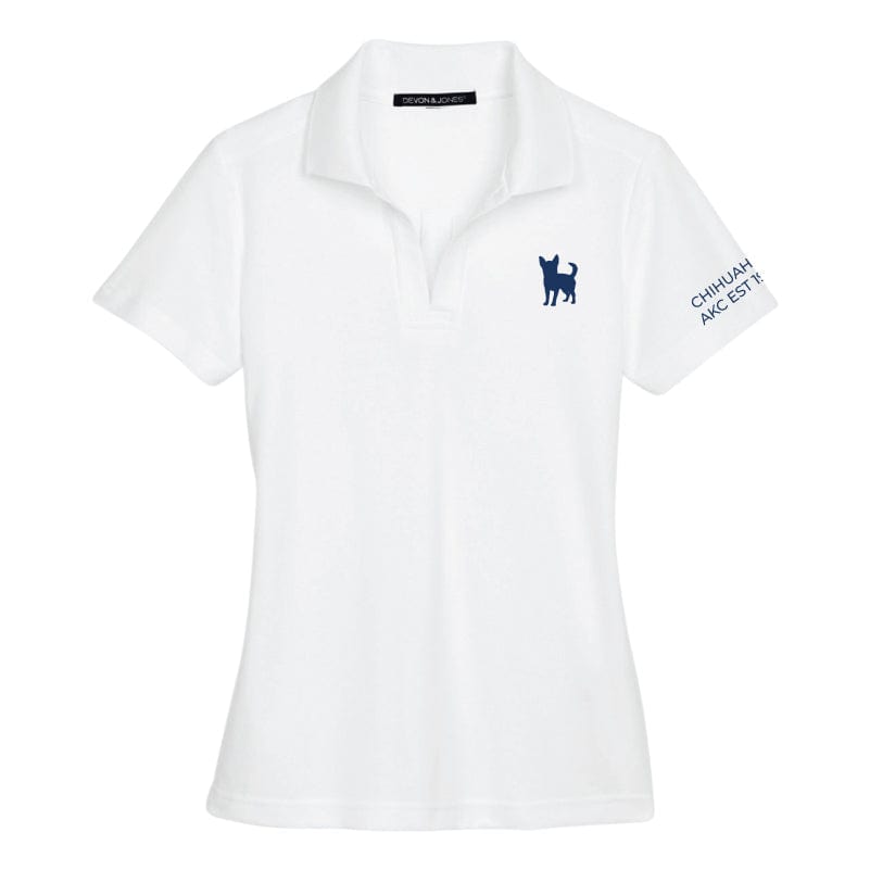 Chihuahua Embroidered AKC Women's Polo