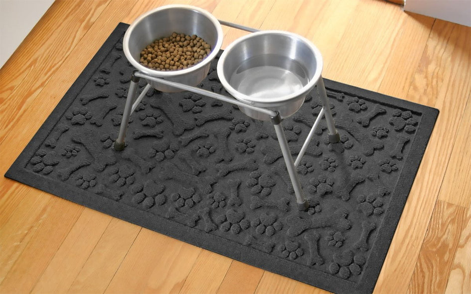 Bungalow Flooring Waterhog Paws & Bones Dog Dinner Mat