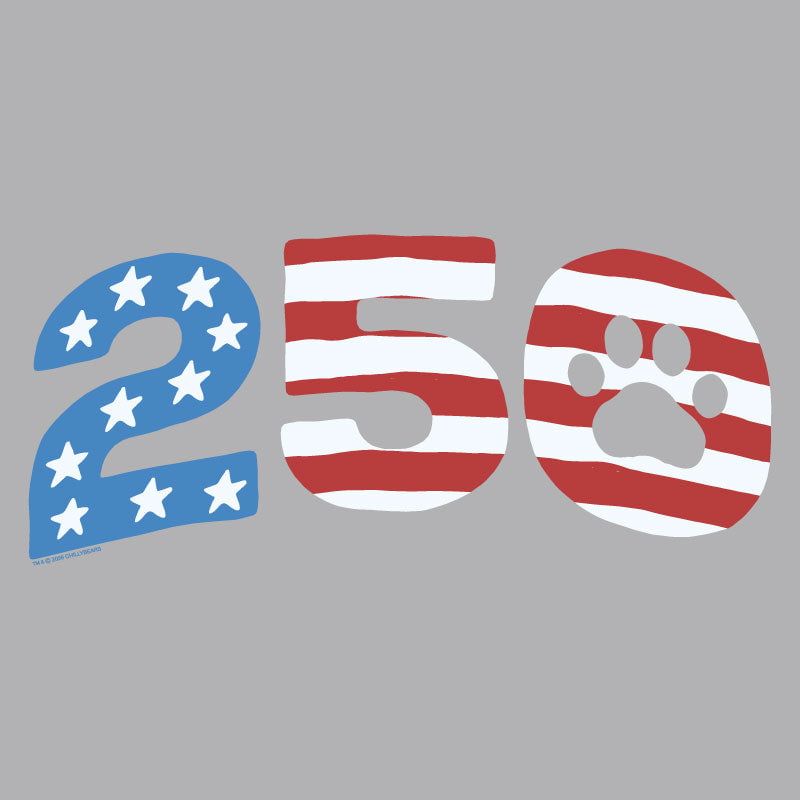 250 Paw - Ladies Curvy V-Neck Tee
