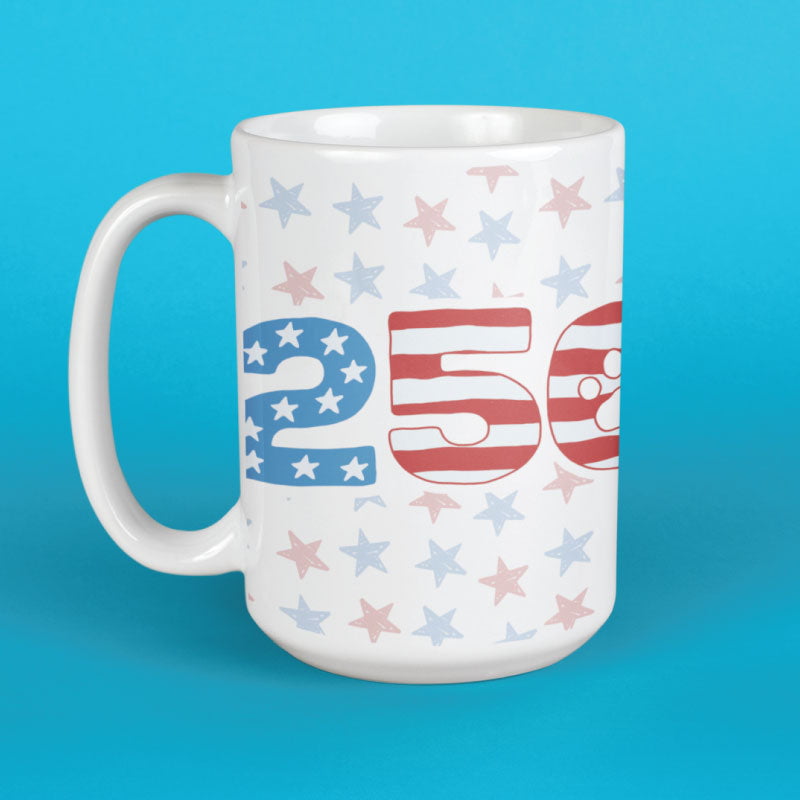 250 Paw - Large Coffee Mug