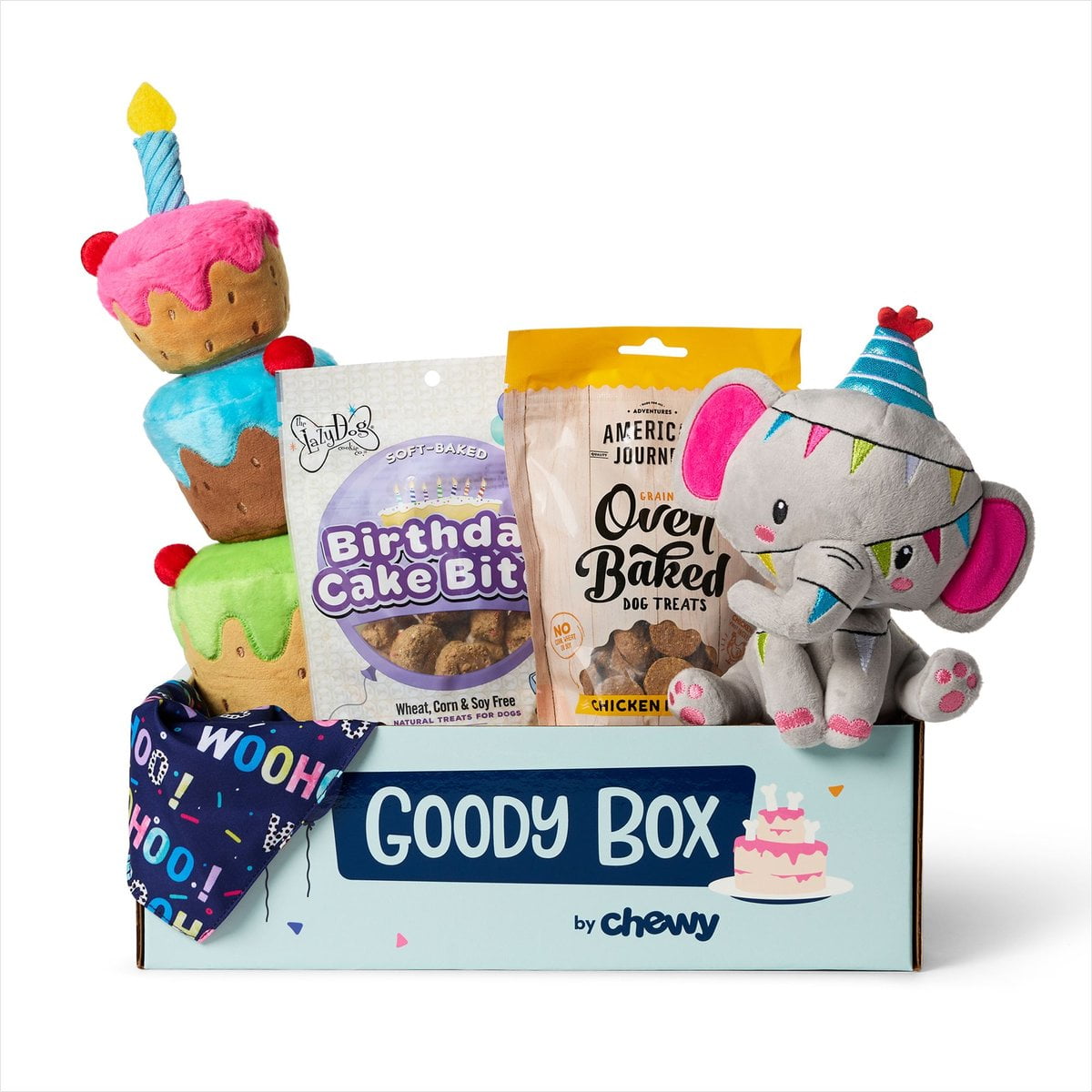 Orders puppy birthday box