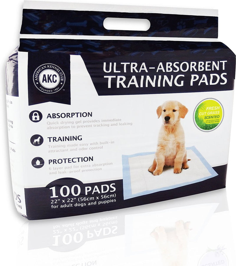 American Kennel Club AKC Dog Training Pads 100 Count