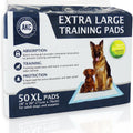 American Kennel Club AKC Ultra-Absorbent Fresh Cut Grass Scented Dog Training Pads, X-Large, 50 count