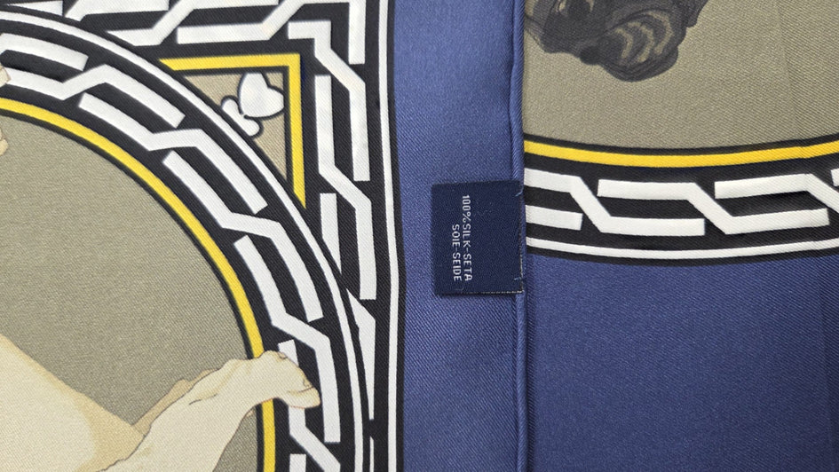 French Bulldog Silk Scarf