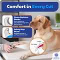 AKC - Dog & Cat Nail Clippers & Filer | Professional Pet Grooming Tool with Stainless Steel Blades | Safety Guard & Easy Grip Handle | Durable & Anti-Slip | Safe for Small, Medium & Large Pets