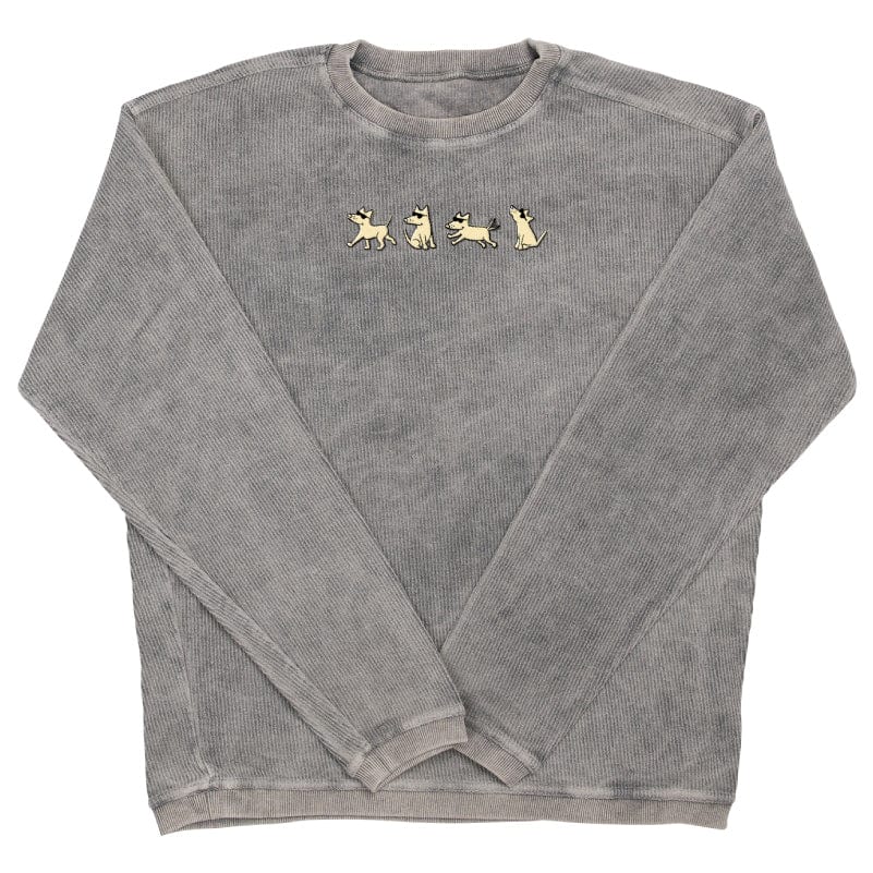 Strut Sit Run Howl - Corded Crewneck