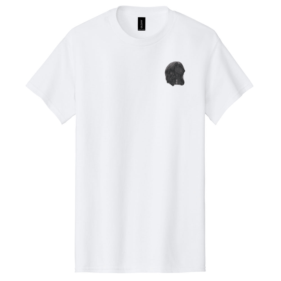 Afghan Hound Embroidered Men's T-Shirt