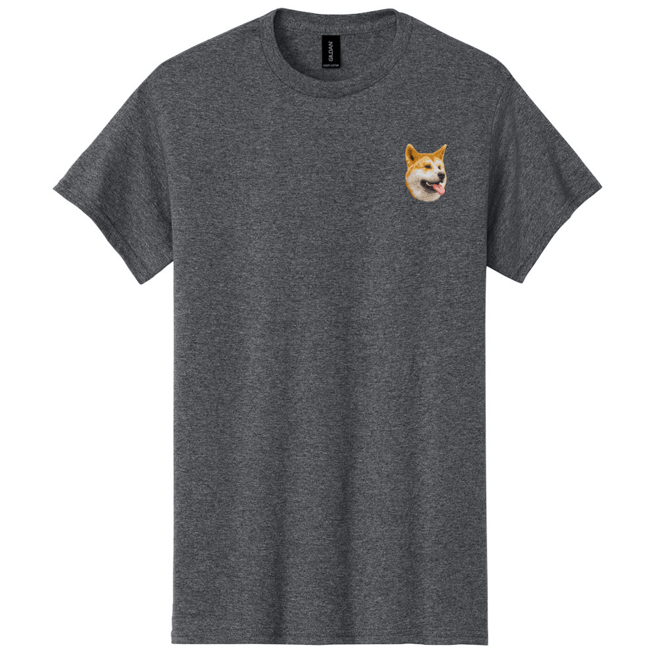 Akita Embroidered Men's T-Shirt