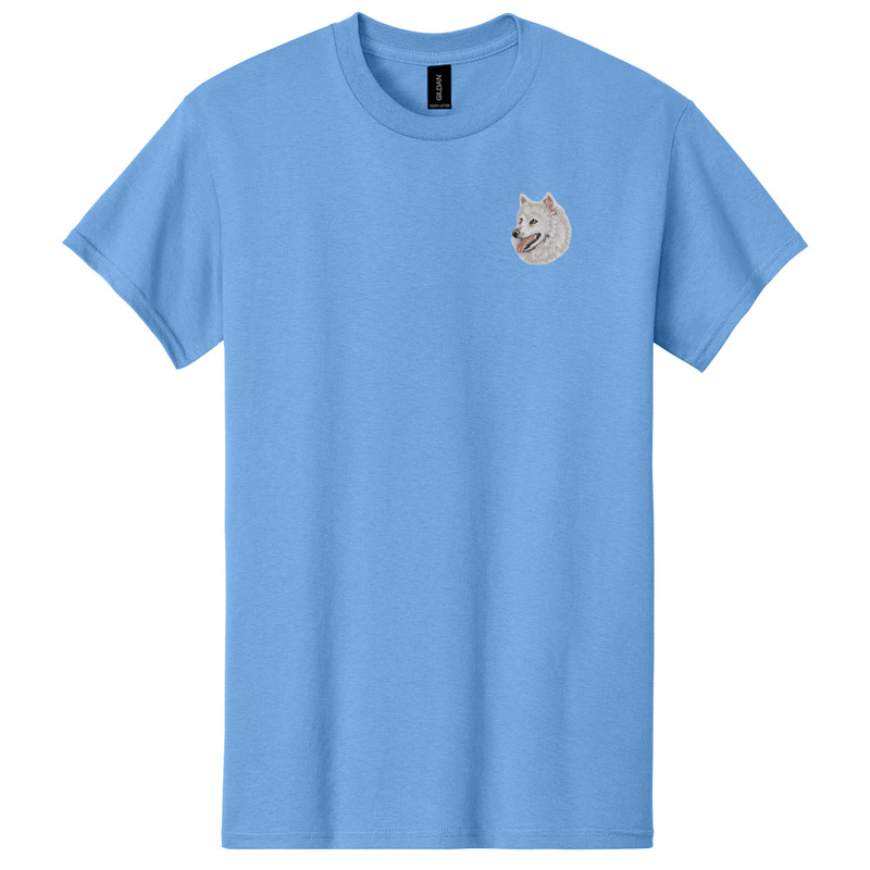 American Eskimo Dog Embroidered Men's T-Shirt