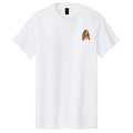 Basset Hound Embroidered Men's T-Shirt