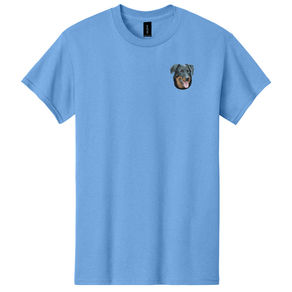 Beauceron Embroidered Men's T-Shirt