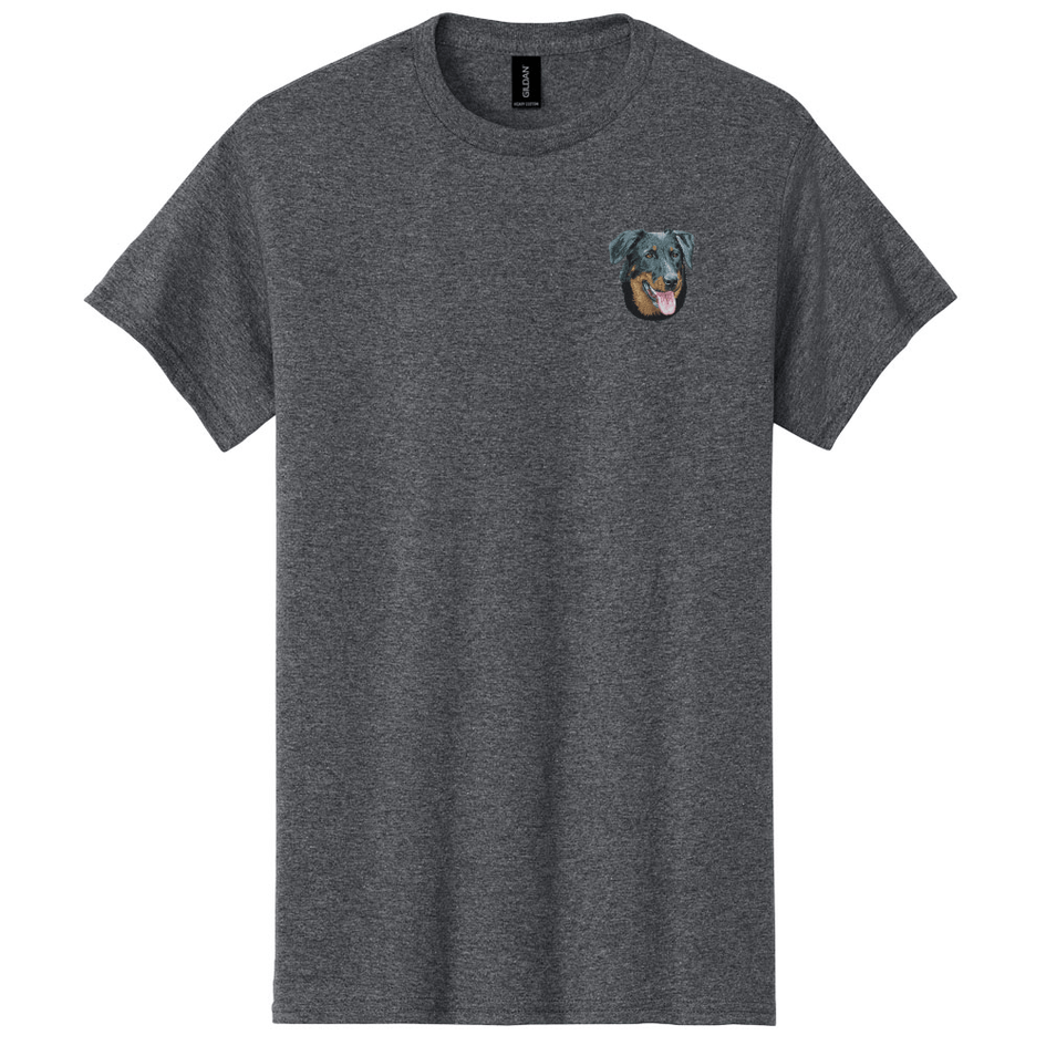 Beauceron Embroidered Men's T-Shirt