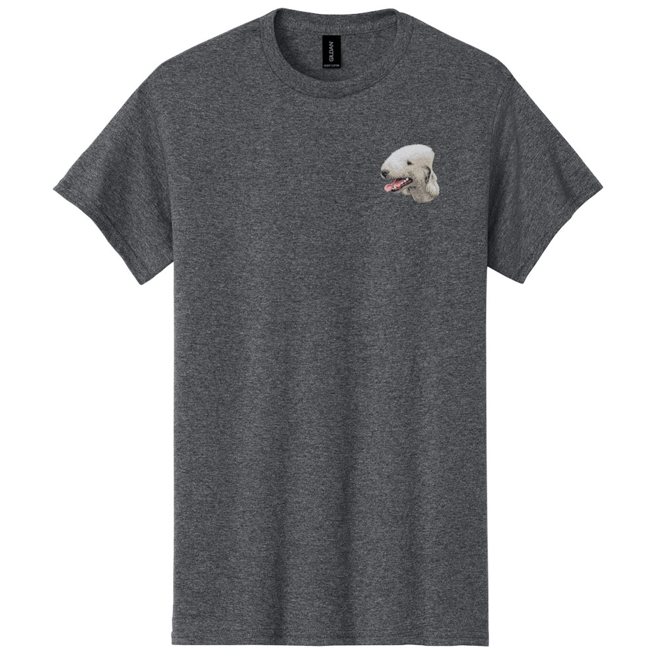 Bedlington Terrier Embroidered Men's T-Shirt