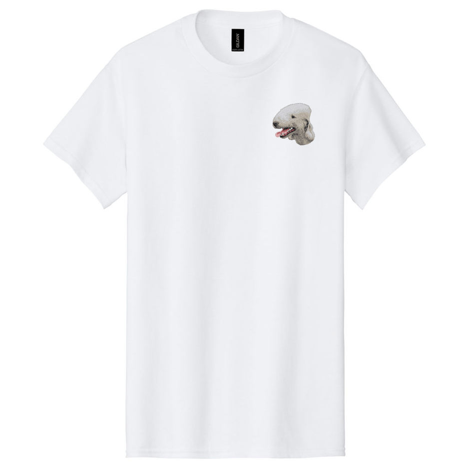 Bedlington Terrier Embroidered Men's T-Shirt