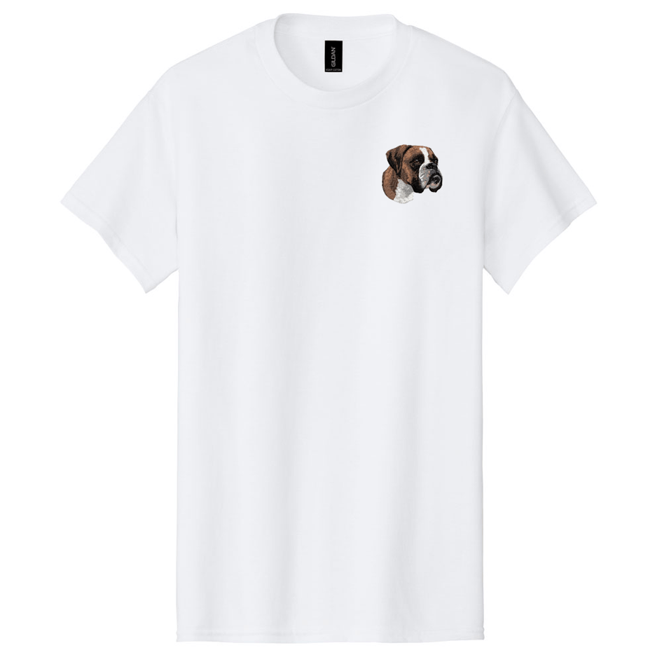 Boxer Embroidered Men's T-Shirt
