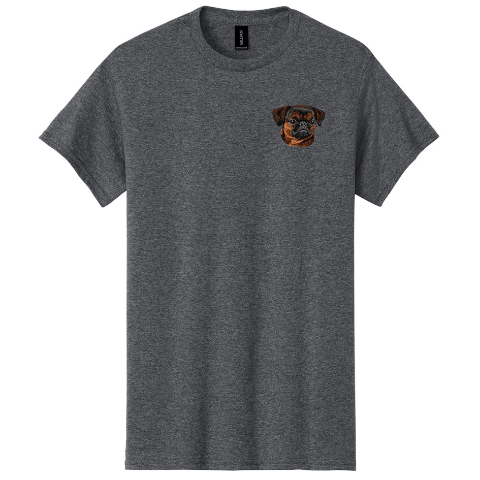 Brussels Griffon Embroidered Men's T-Shirt