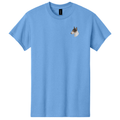 Bull Terrier Embroidered Men's T-Shirt