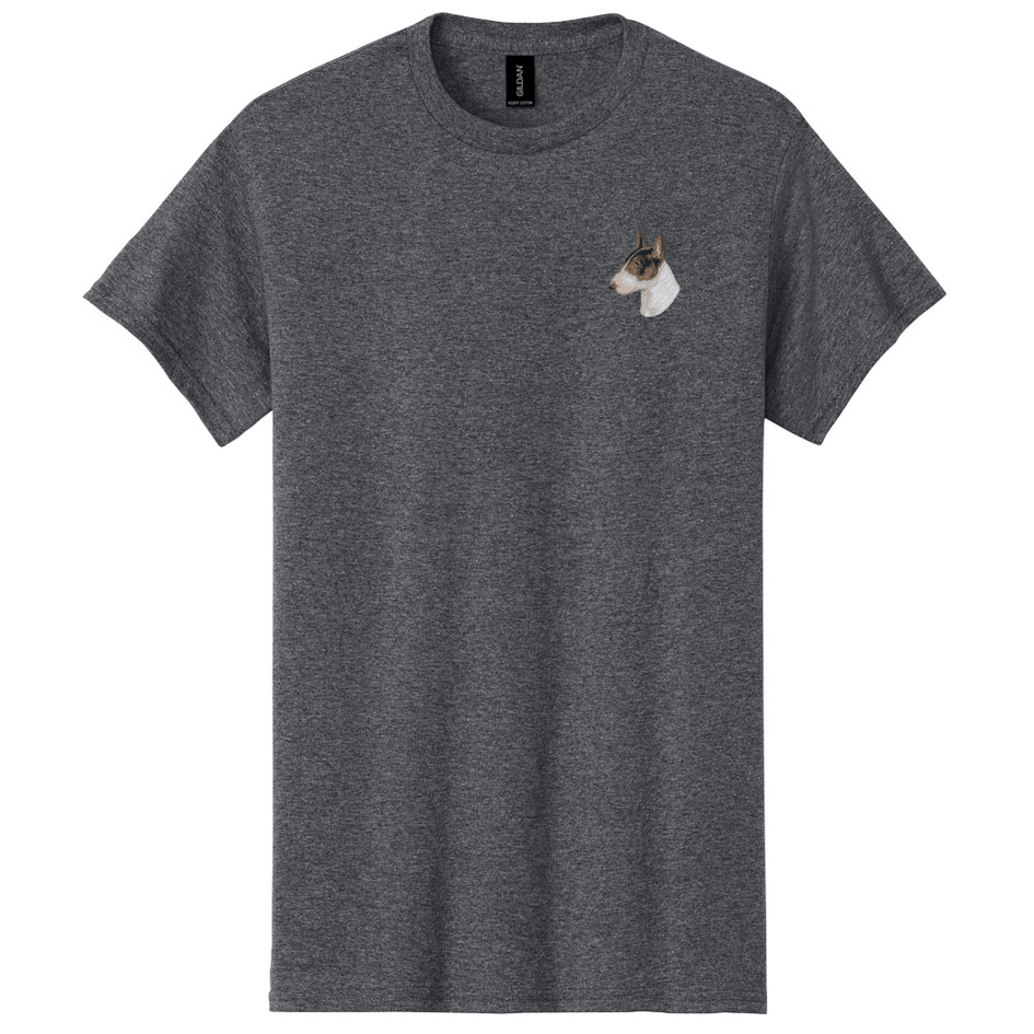 Bull Terrier Embroidered Men's T-Shirt