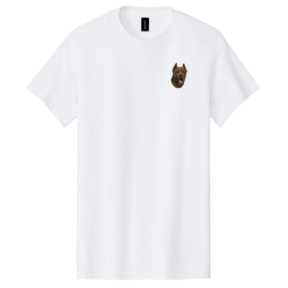 Cane Corso Embroidered Men's T-Shirt