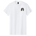 Cavalier King Charles Spaniel Embroidered Men's T-Shirt
