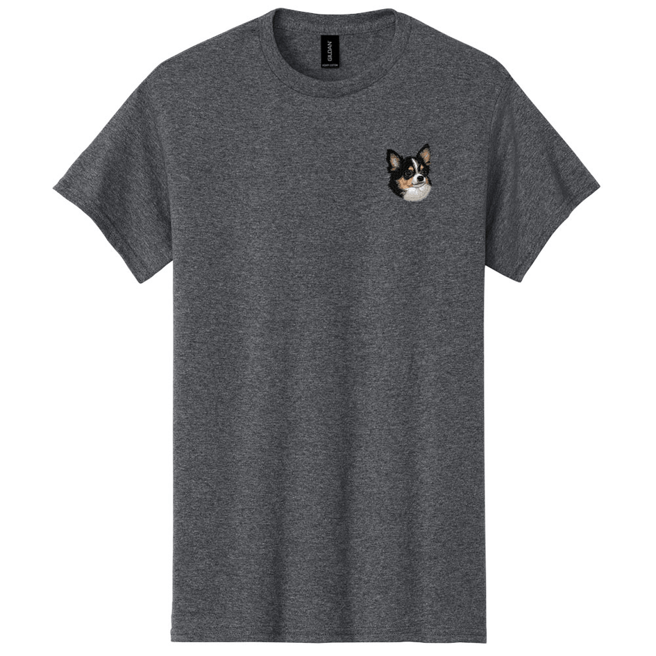 Chihuahua Embroidered Men's T-Shirt