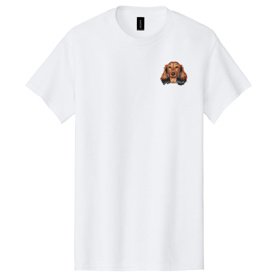 Dachshund Embroidered Men's T-Shirt