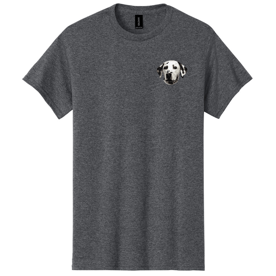 Dalmatian Embroidered Men's T-Shirt