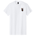 Doberman Pinscher Embroidered Men's T-Shirt